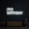 Happy Birthday Neon Sign