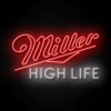 Miller high life Neon sign