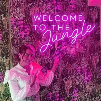 Welcome to the jungle Neon Sign