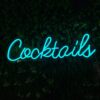 Cocktails Neon Sign