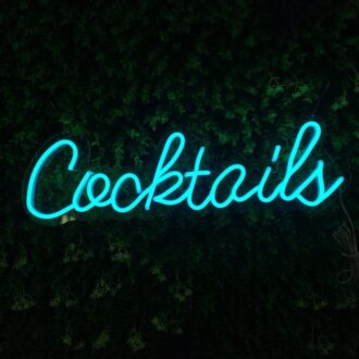 Cocktails Neon Sign